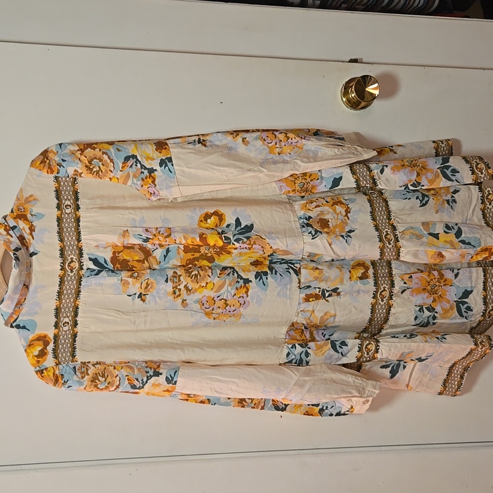 Tiered Mini Shirtdress - Picture 13 of 13